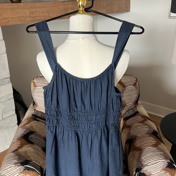Madewell Linen Blend Sophie Tank Wide Leg Jumpsuit - Picture 8 of 13
